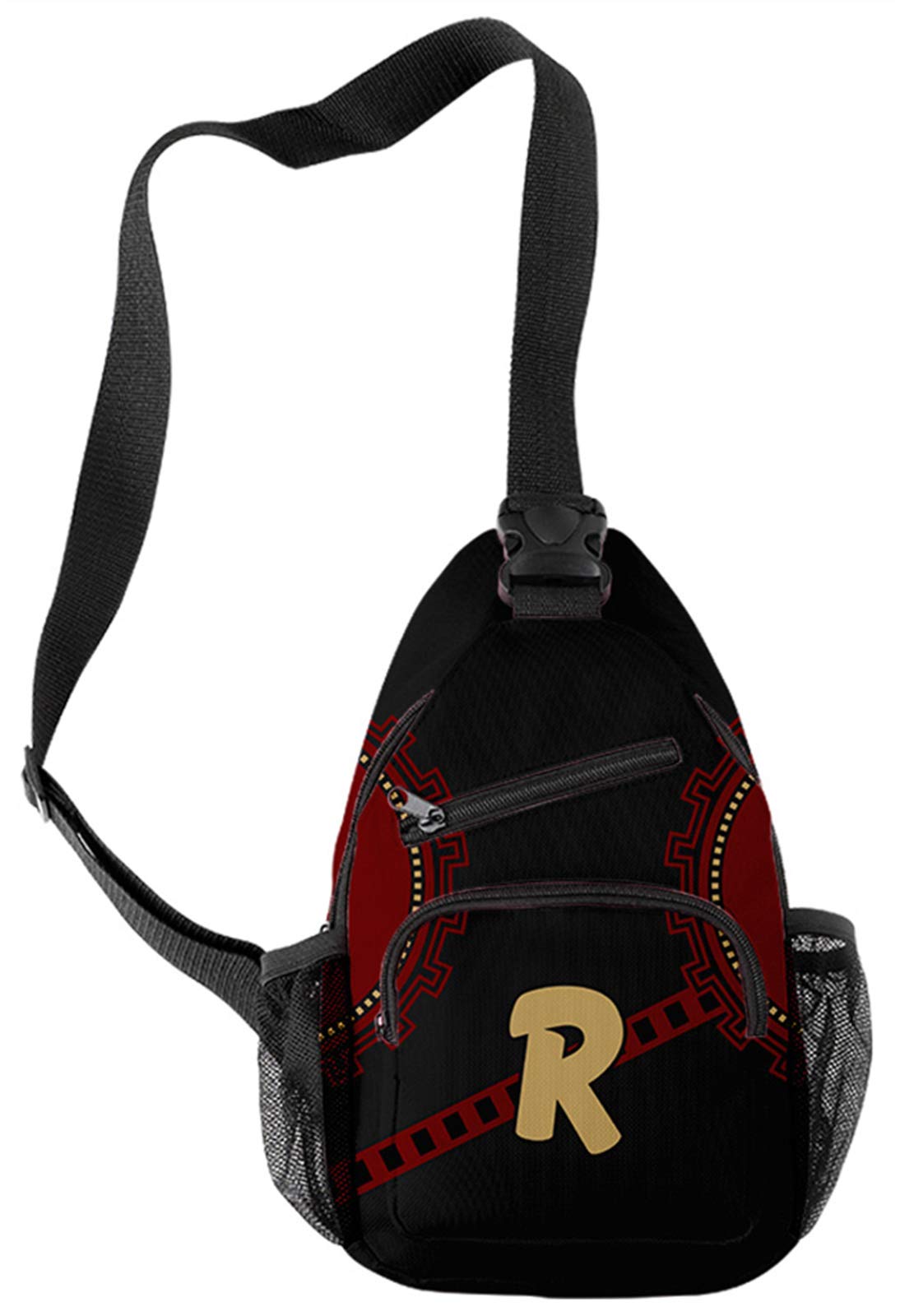 My Hero Academia Kirishima Eijiro Anime Shoulder Bag - Manga Cosplay Sling Backpack for School, Travel & Comic Con