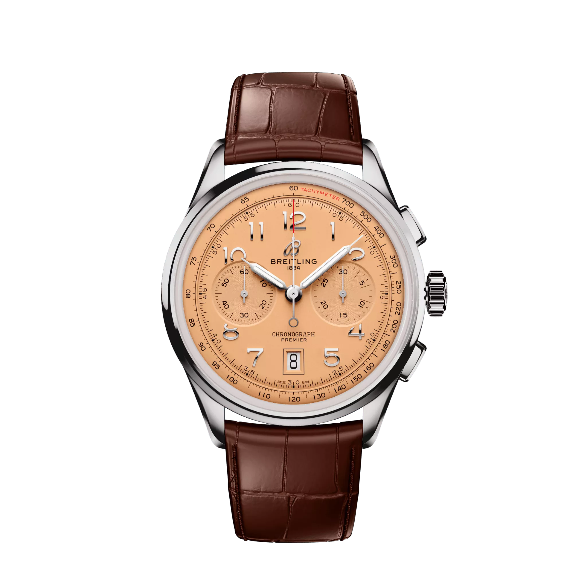 Breitling Premier B01 Chronograph 42mm Stainless Steel Men's Watch - Luxury Automatic Chronograph Timepiece for Business, Formal & Everyday Wear