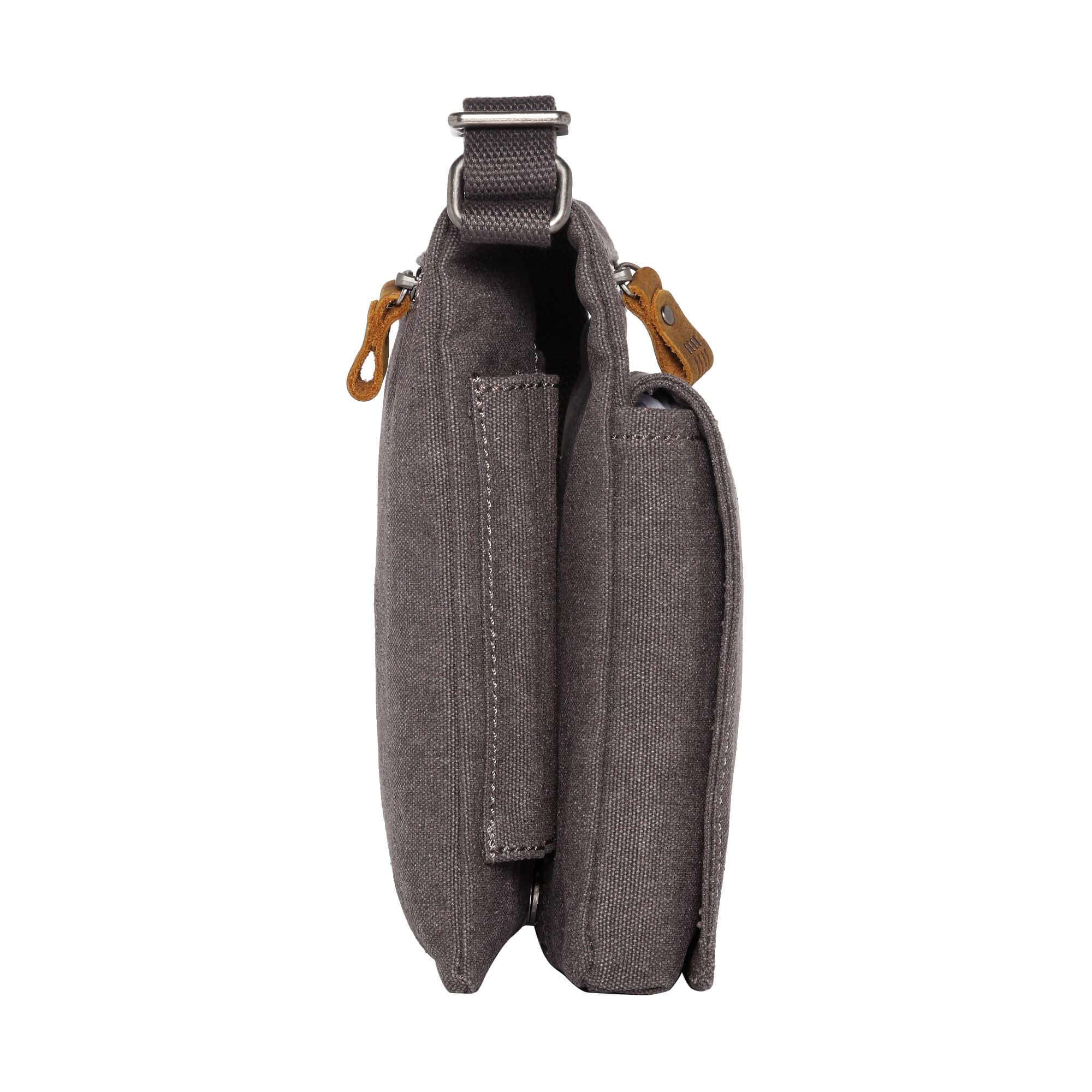 TRP0243 Troop London Classic Canvas Crossbody Bag for Men & Women - Stylish & Durable Everyday Shoulder Bag for Work, Travel & Casual Outings