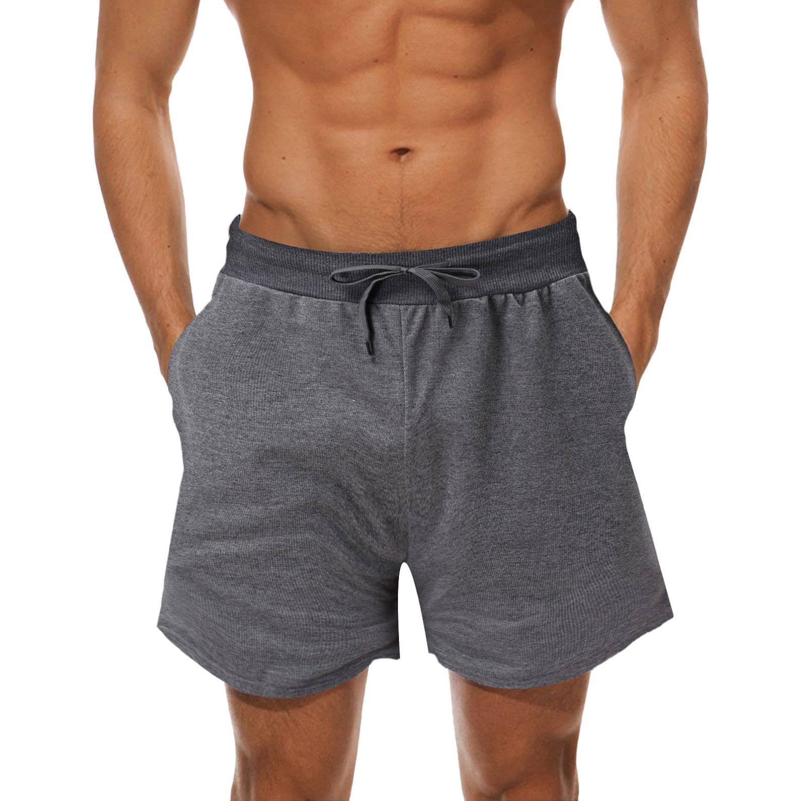 Men's Dry-Fit Active Athletic Shorts - Sweat Resistant Quick-Dry Workout Shorts for Running, Gym & Outdoor Sports