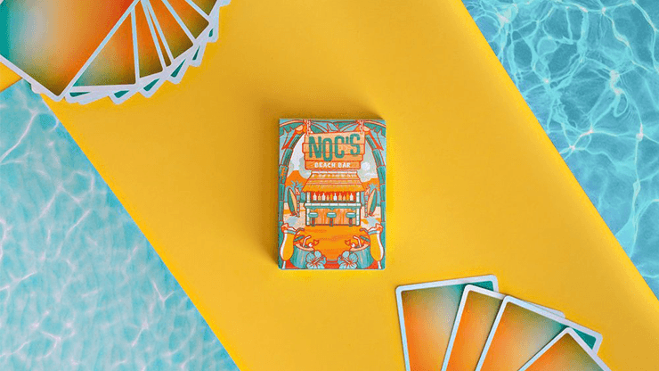 Premium NOC Beach Bar Playing Cards - Waterproof & Durable for Pool Parties, Beach Games & Outdoor Fun