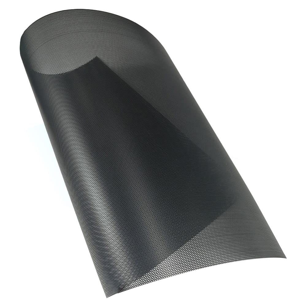 Premium PC Case Dust Filter Mesh - Black Computer Fan Grills & Dustproof Covers for Optimal Airflow & Cooling | Compatible with Gaming PCs, Workstations & Home Office Setups