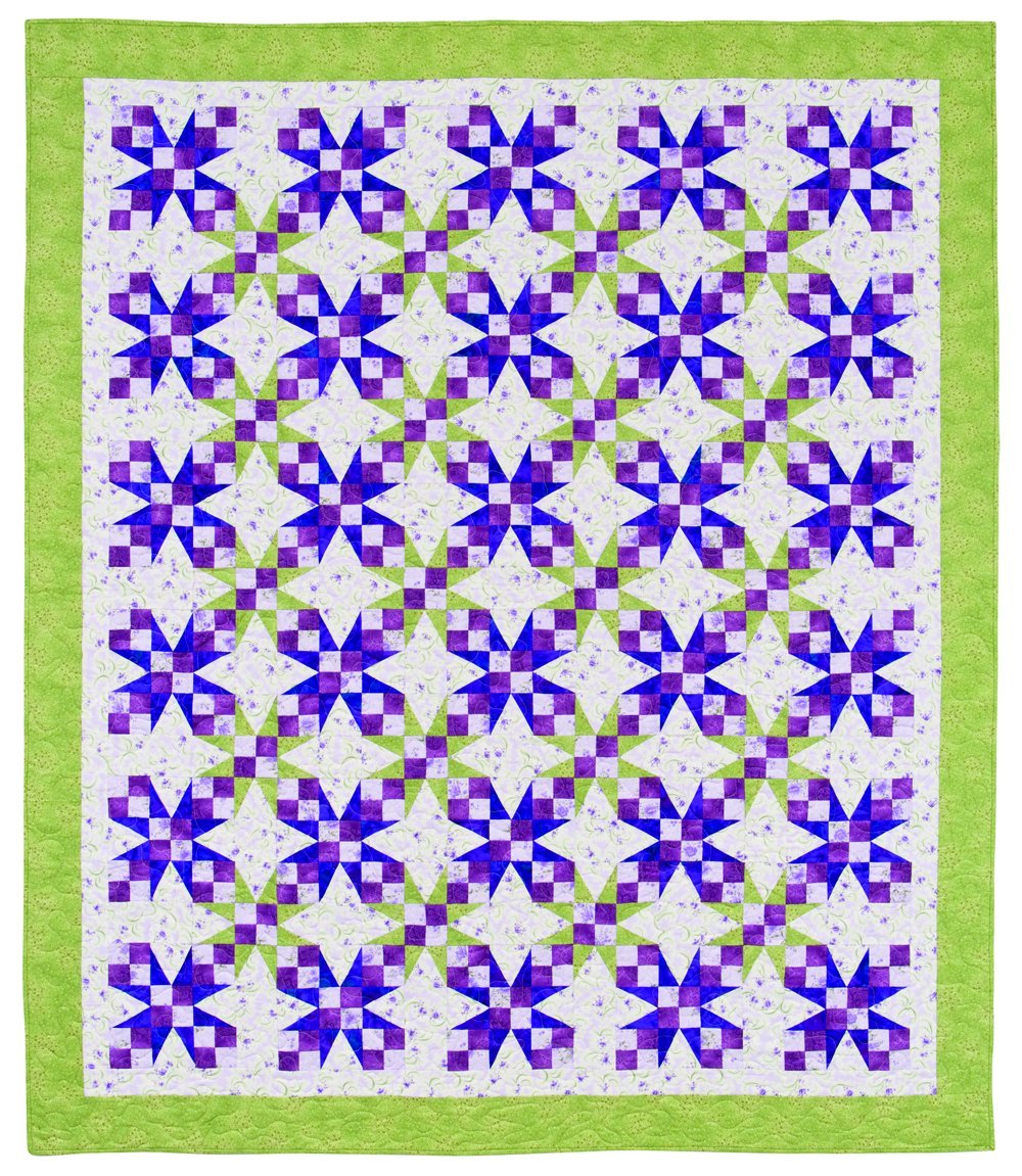 Easy DIY Traditional Quilting Kits for Beginners - Handmade Patchwork Quilt Supplies for Home Decor, Bedding & Gift Giving