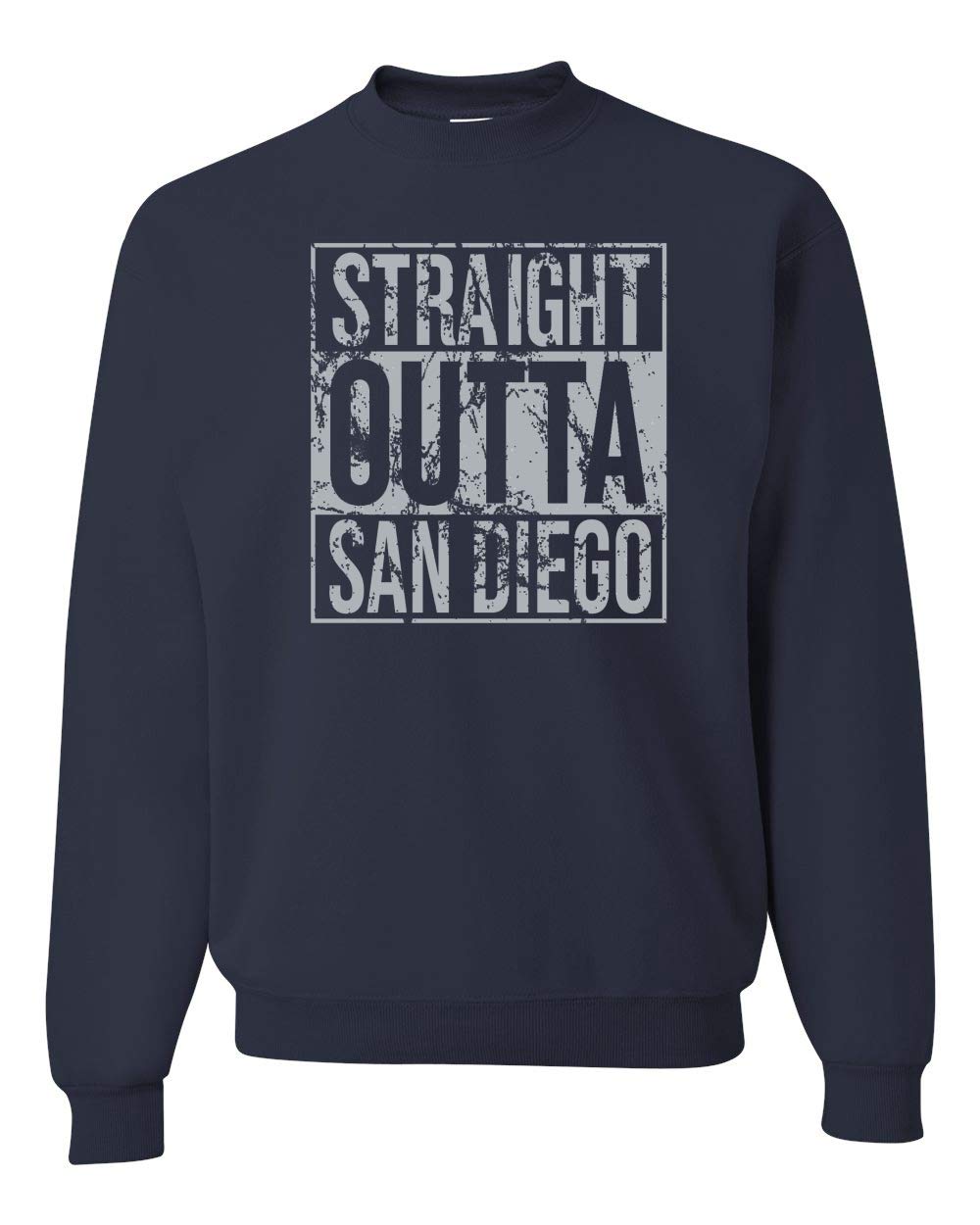 Wild Bobby Straight Outta Arizona ARI Fan Unisex Graphic Crewneck Sweatshirt | Fantasy Baseball Merchandise for Men & Women | Perfect for Game Day, Tailgating & Sports Fan Gifts