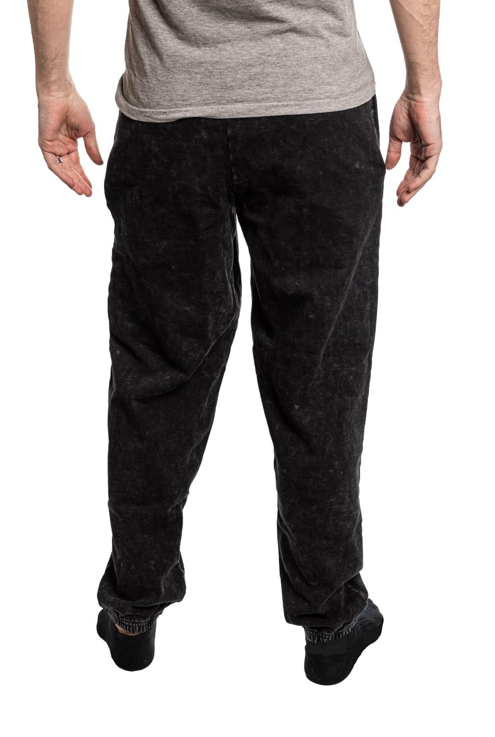 Calhoun NHL Men's Acid Wash Cotton Fleece Sweatpants - Athletic Jogger Pants for Casual Wear, Lounging & Sports