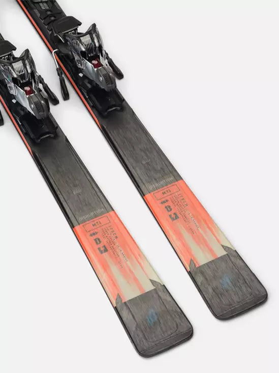 2024 K2 Disruption MTI Skis with MXC 12 Bindings - All-Mountain Performance Skis for Powder, Groomers & Backcountry | Perfect for Advanced Skiers & Freeride Enthusiasts