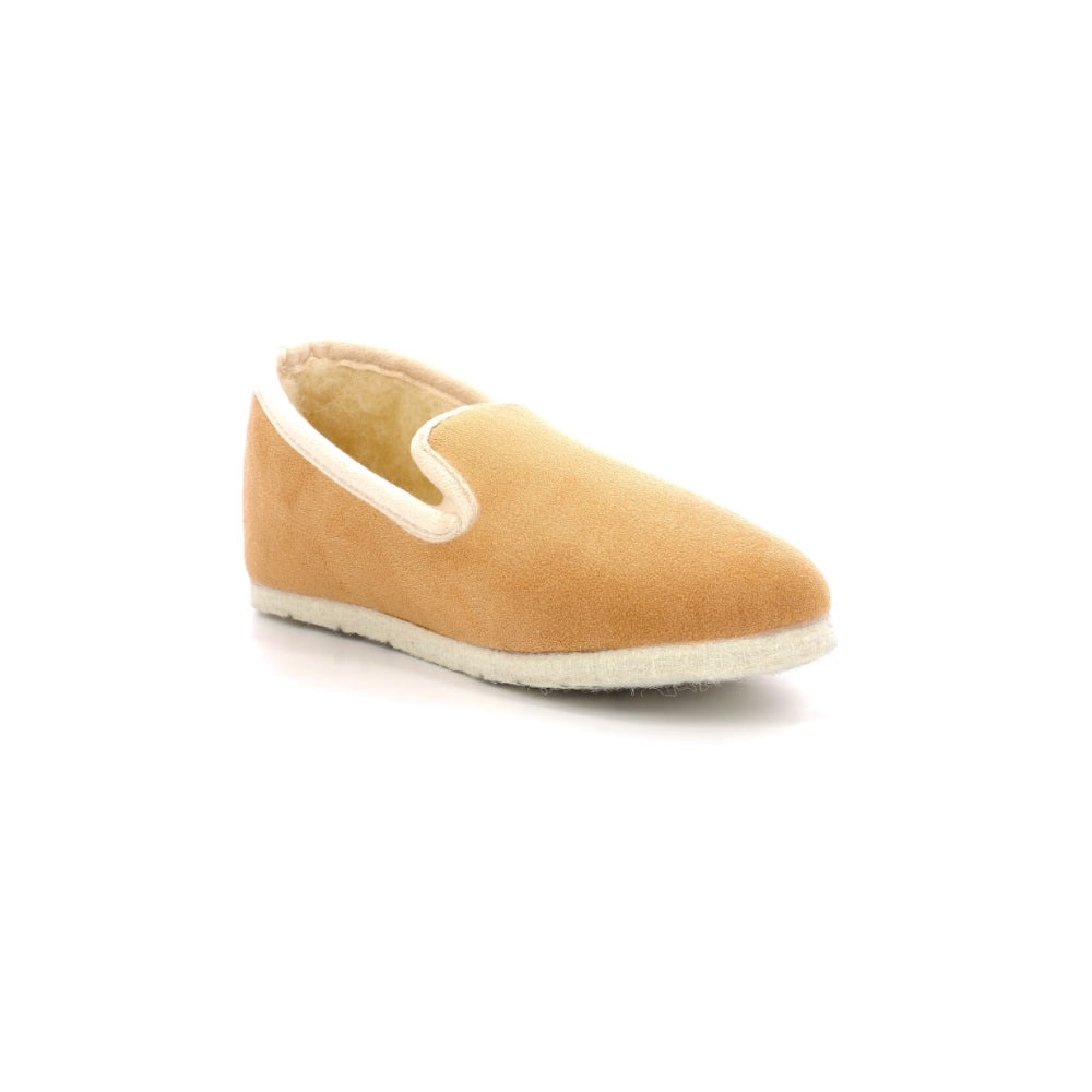 Women's Beige and Off-White Slippers - Cozy House Shoes for Relaxing at Home, Lounging & Comfort