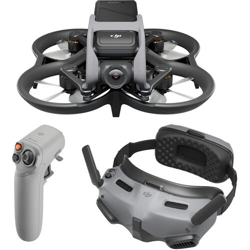 DJI Avata Explorer Combo FPV Drone with Goggles 2 & Motion Controller - Immersive Flying Experience for Aerial Photography & Cinematic Shots - Perfect for Outdoor Adventures, Travel Vlogging & Action Sports