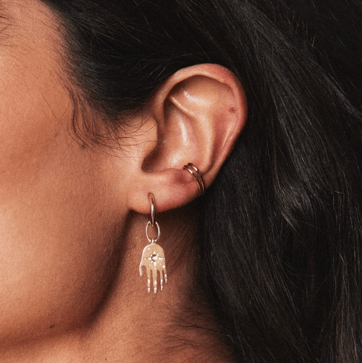 14K Yellow Gold Hoop Earrings - Small Perfect Everyday Hoops for Women | Ideal for Work, Date Night & Casual Wear
