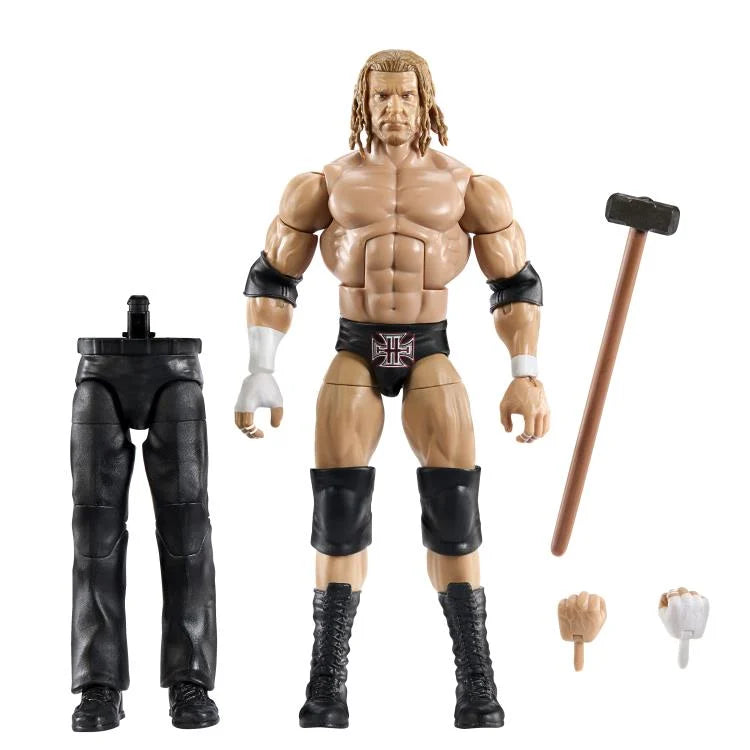 Triple H WWE Elite Collection SummerSlam Action Figure with William Regal Build-A-Figure | WWE Wrestling Toys for Collectors & Fans | Perfect for Display, Play & WWE Memorabilia Collections