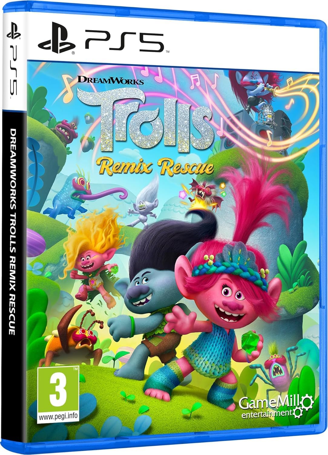 Trolls Remix Rescue Game for PS5 - UK/PAL Version | Fun Family Adventure Game for Kids & Adults | Perfect for Birthday Gifts & Holiday Entertainment