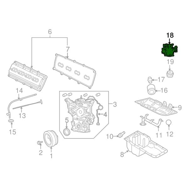 High-Performance Engine Oil Pump - Durable & Efficient for Cars, Trucks & SUVs - Perfect for Oil Changes & Engine Maintenance