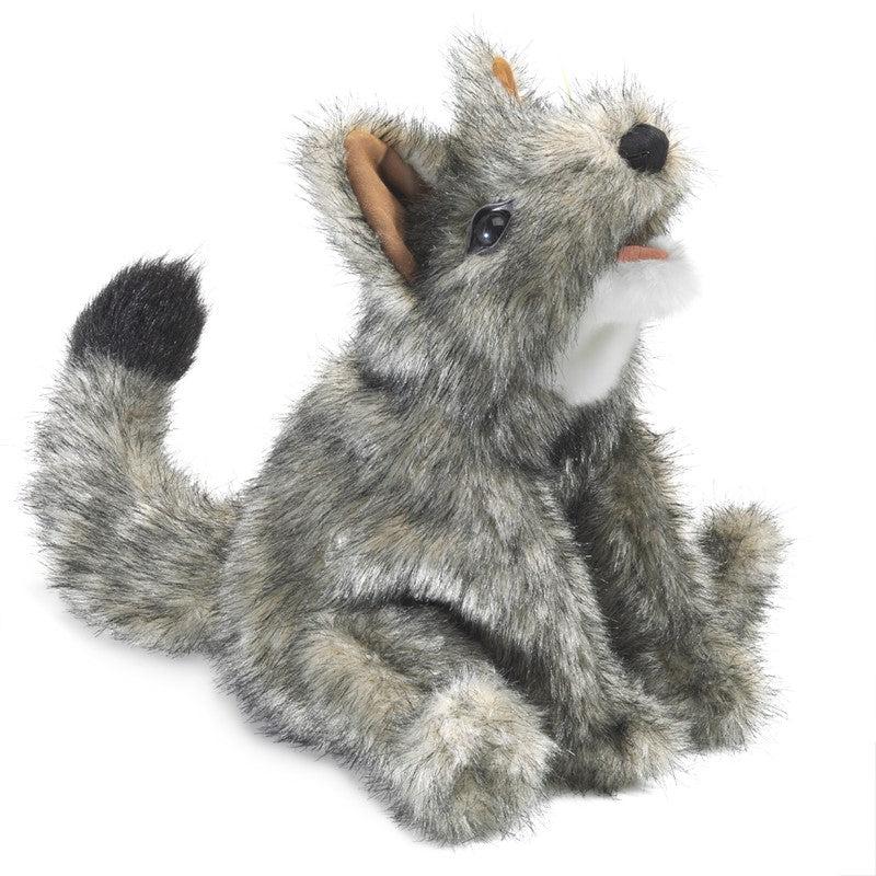 Small Coyote Puppet - Realistic Hand Puppet for Kids, Storytelling & Educational Play - Perfect for Classroom, Home & Interactive Fun