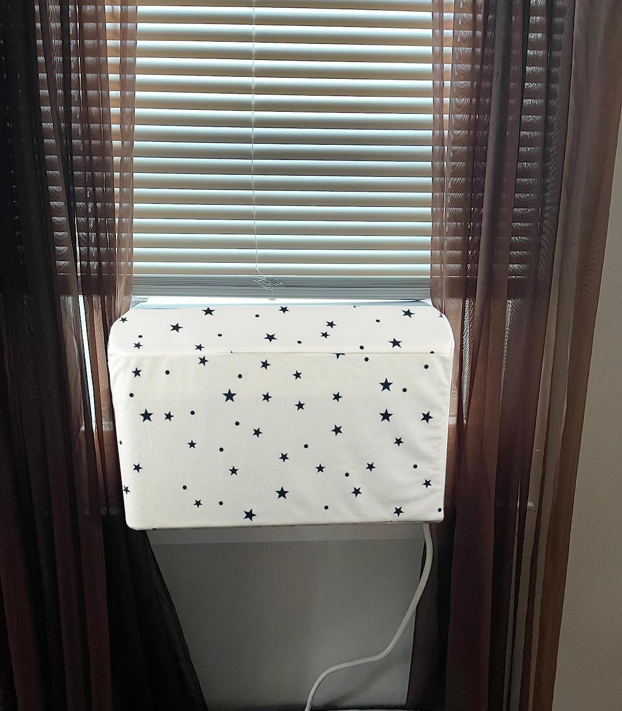 Midea U Indoor Air Conditioner Cover - Dustproof & Windproof AC Defender for Indoor Units, Stylish Home Decoration (Perfect for Living Rooms, Bedrooms & Offices)