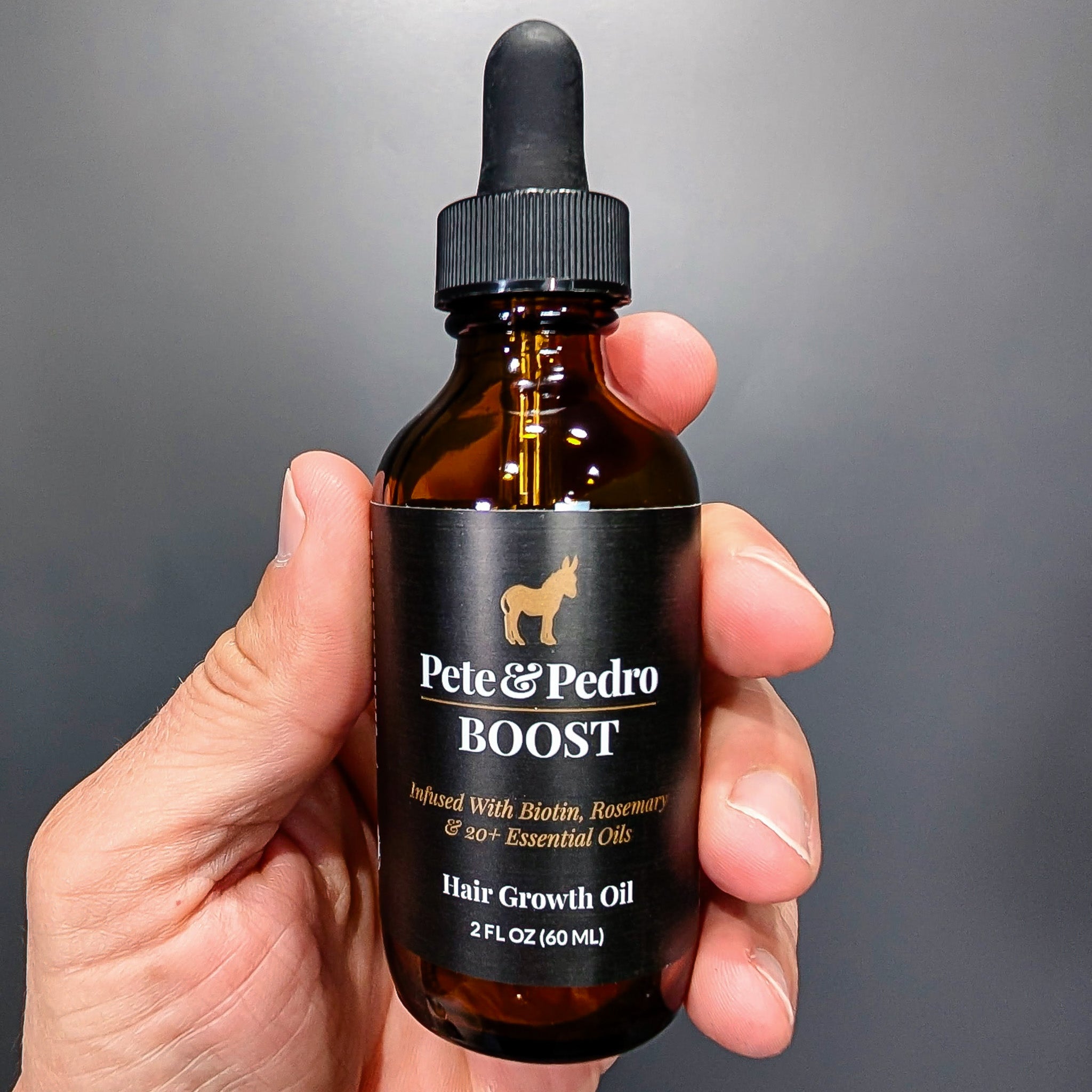 Best Biotin & Rosemary Hair & Beard Growth Serum - Strengthening Treatment for Men & Women - Perfect for Daily Use & Thinning Hair Care