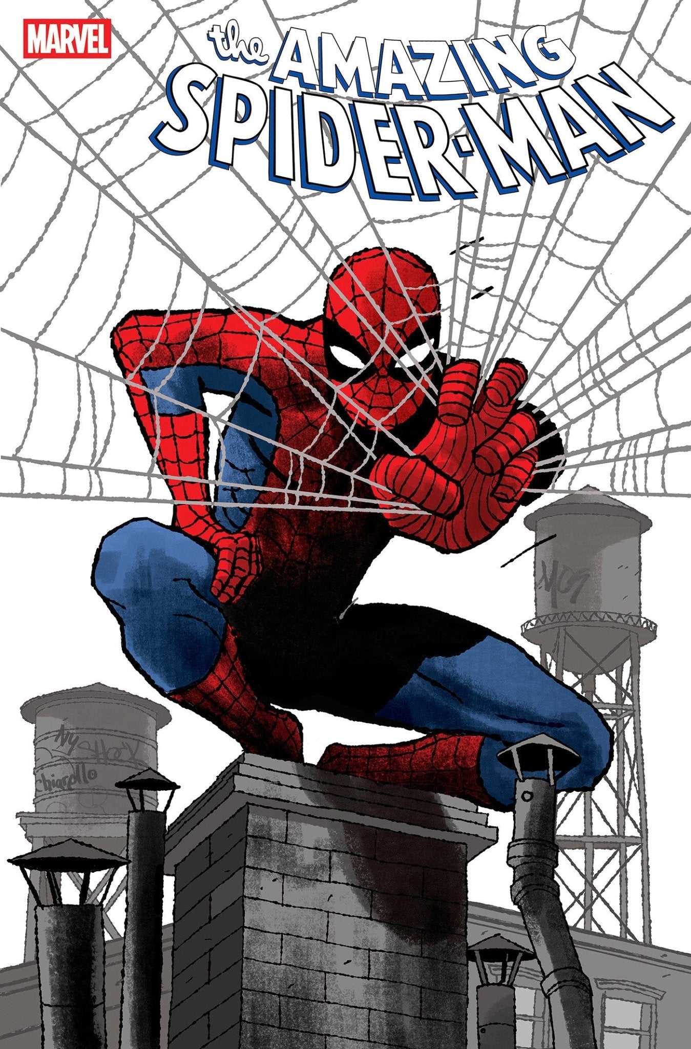 Amazing Spider-Man #1 Comic Book - Mark Chiarello Foil Variant Edition | Rare Collectible for Marvel Fans & Comic Book Enthusiasts | Perfect for Display, Gifts, and Investment Collections