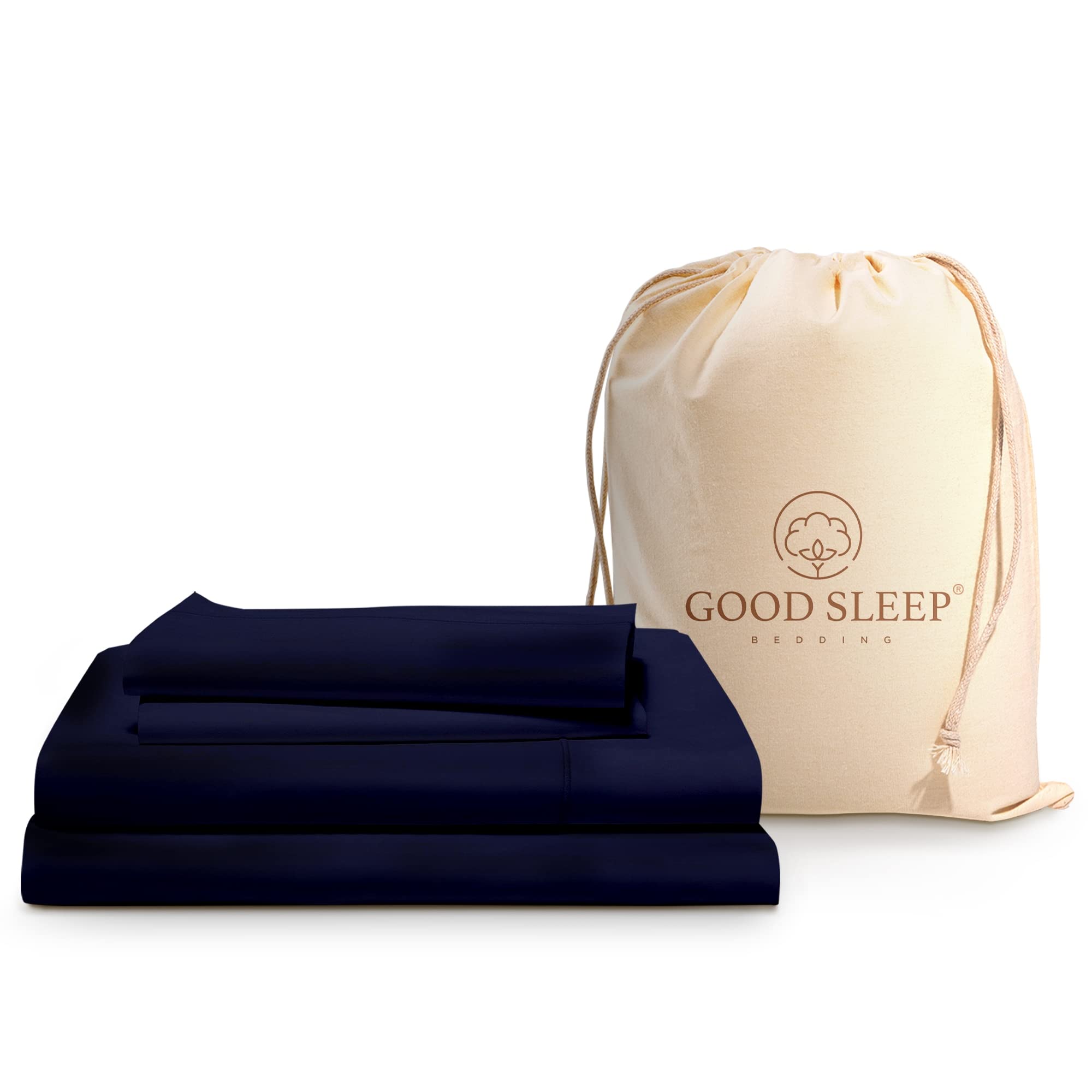 1000 Thread Count Egyptian Cotton Sheets Twin XL Size - 4 Piece Luxury Bedding Set, 100% Long Staple Cotton, 16