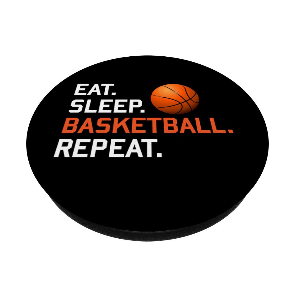 Funny Basketball Gifts for Men & Women - Eat Sleep Basketball Repeat T-Shirt - Perfect for Basketball Lovers, Players & Fans - Great for Games, Practice & Casual Wear