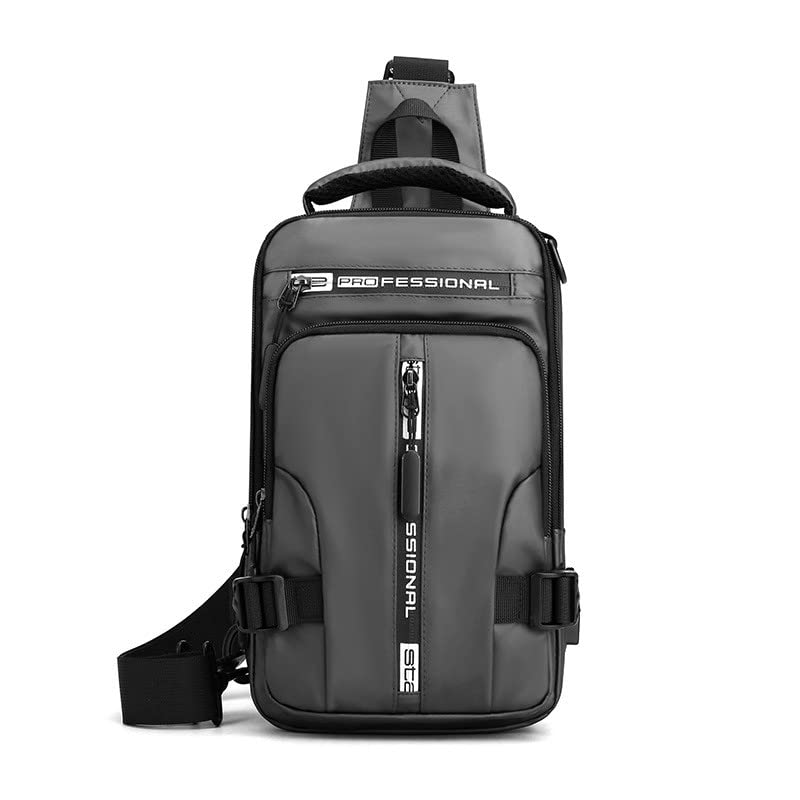 Multi-Functional Crossbody Bag for Women & Men - Small Backpack with USB Charging Port, Lightweight Shoulder Bag for Travel, Hiking, Work & Daily Use