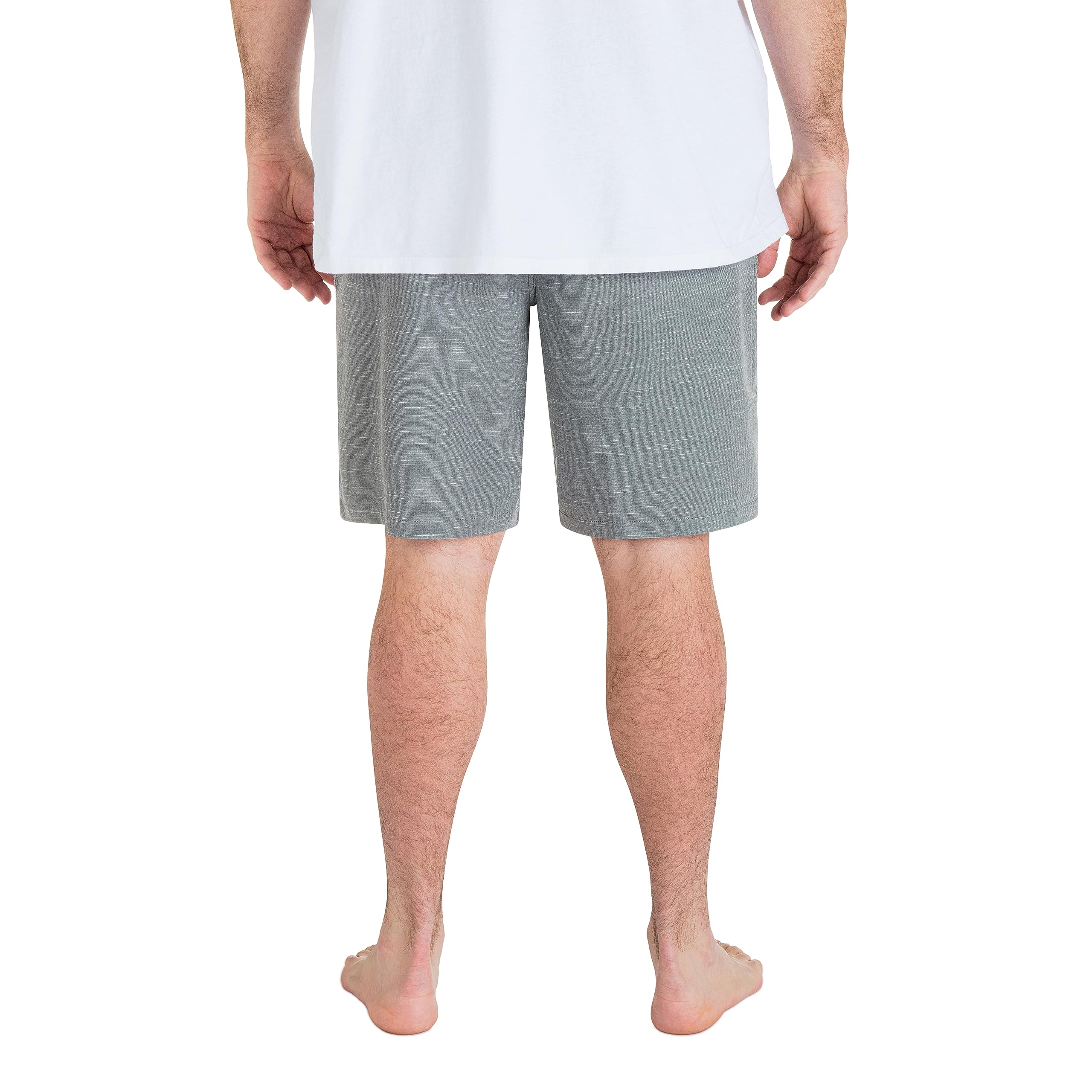 Hurley Men's Big & Tall Sandbar Stretchband Walk Shorts - Comfortable Stretch Fabric Casual Shorts for Summer, Beach, and Outdoor Activities