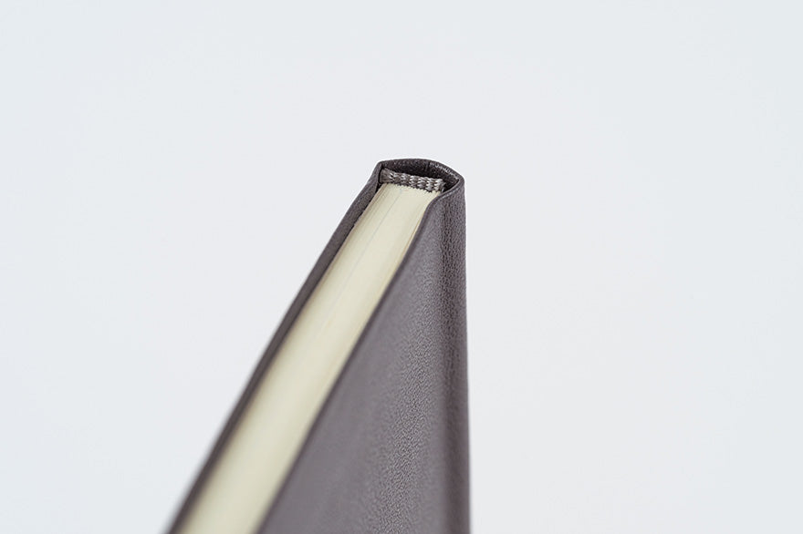 Hobonichi Techo 2025 Planner - Premium Leather Cover, Steel Gray Weeks Hardcover, Weekly Horizontal Layout, English Edition | Perfect for Journaling, Productivity & Time Management