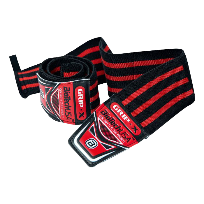 BioTechUSA Bedford 7 Wrist Bands 50cm - Premium Fitness Wrist Support for Weightlifting, CrossFit & Gym Training
