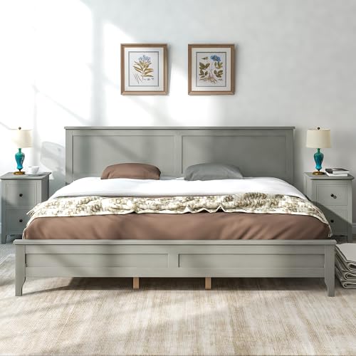 Gray Bed