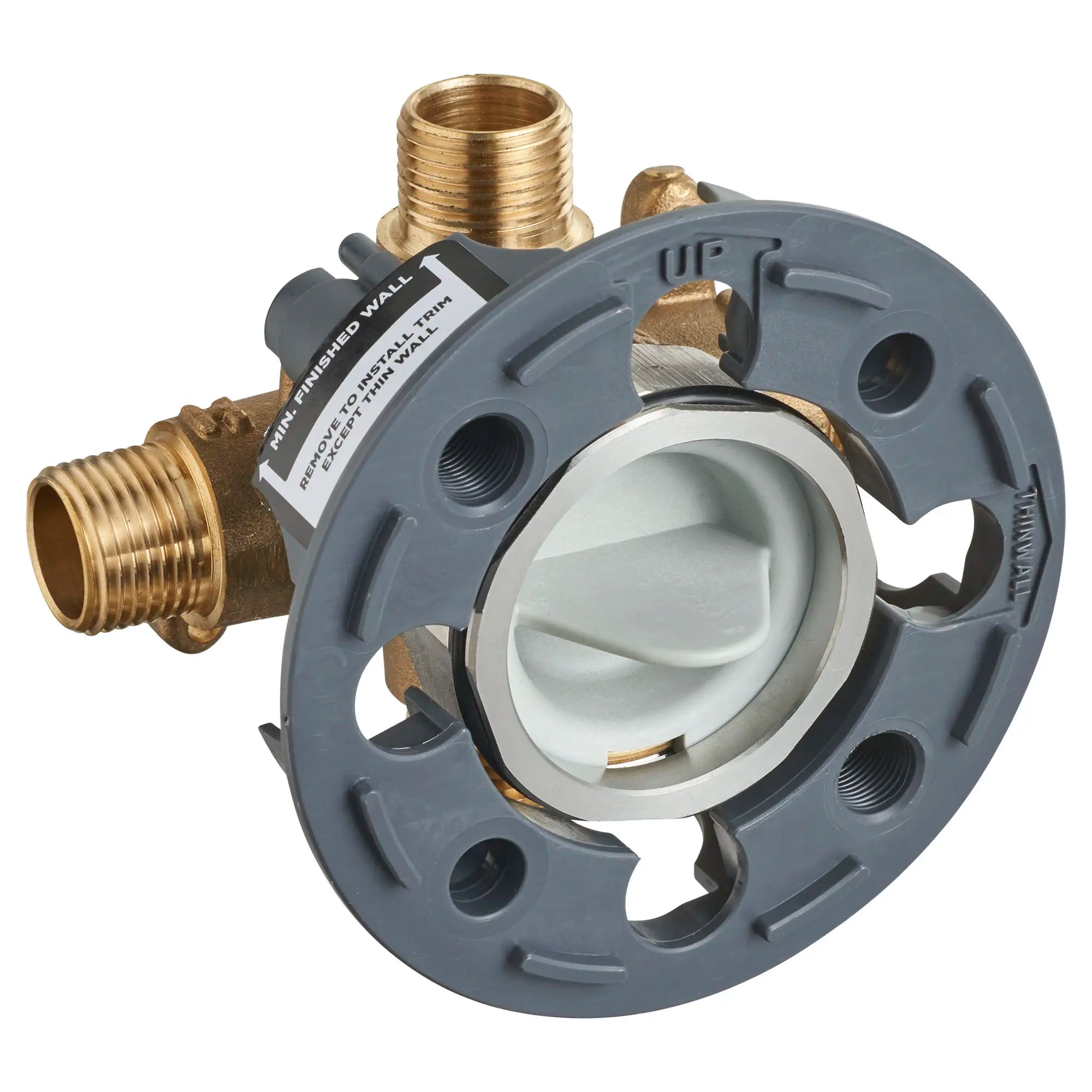 Flash® Universal Shower Rough-In Valve with Multiple Inlets/Outlets - Perfect for Bathroom Remodeling & DIY Plumbing Projects