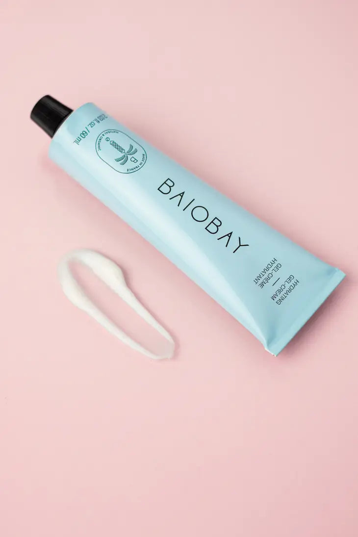Best Vegan Hydrating Gel Cream for Face & Neck - Lightweight Moisturizer for Dry & Sensitive Skin | Day & Night Use