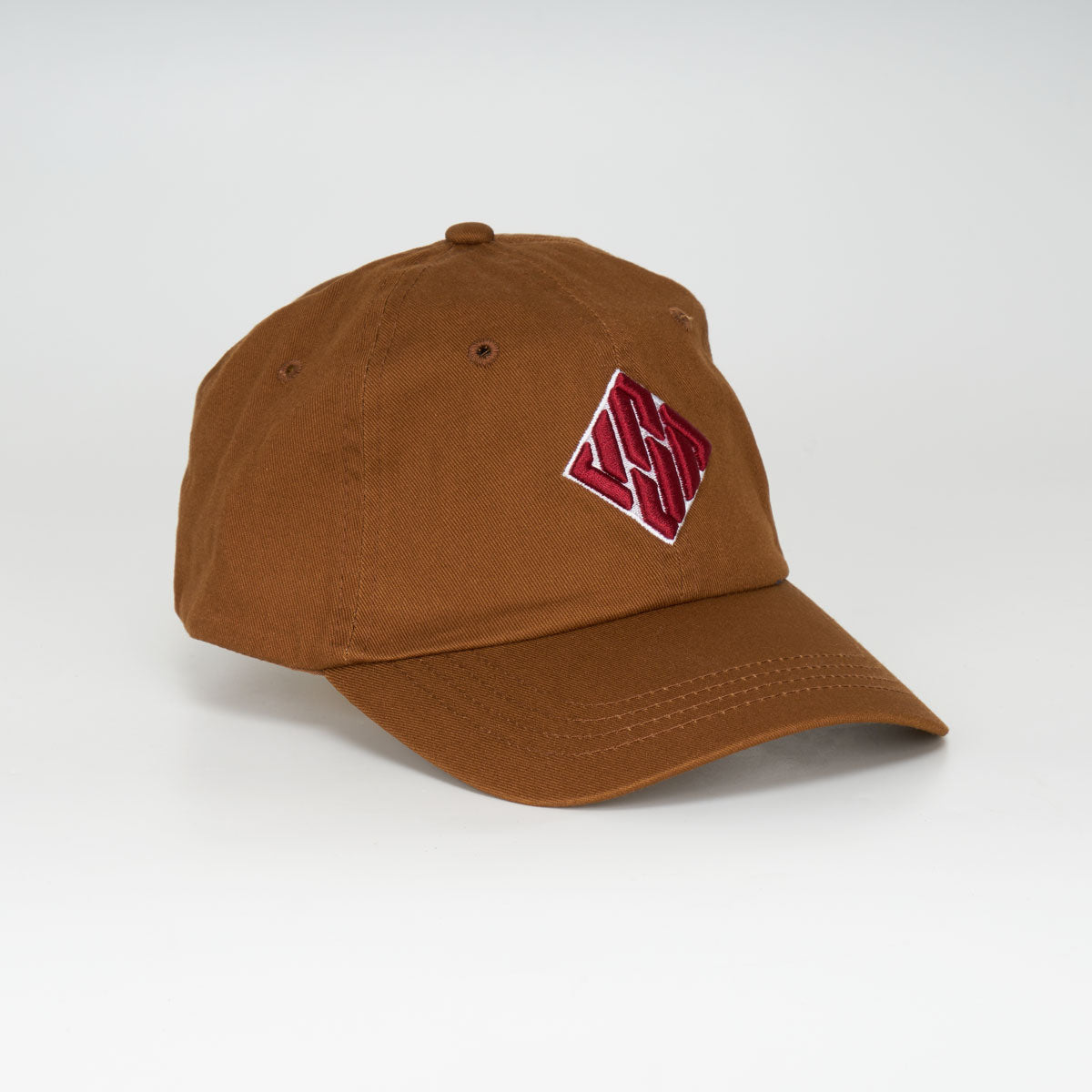Premium Brown Diamond Baseball Cap for Men & Women - Trendy Adjustable Snapback Hat for Casual Wear, Sports & Outdoor Activities