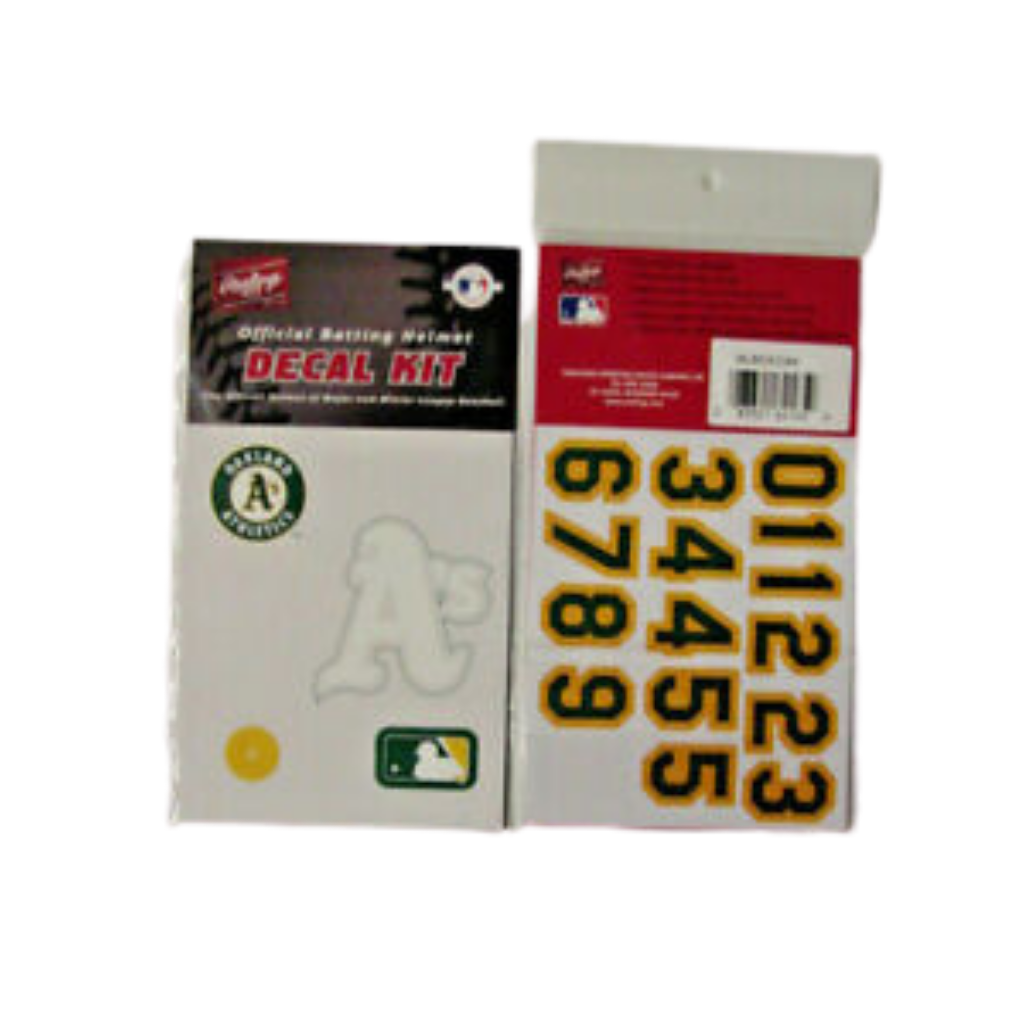 Rawlings MLB Decal Kit - Official Baseball Team Stickers for Helmets, Bats & Locker Decor | Perfect for Fans, Players & Collectors
