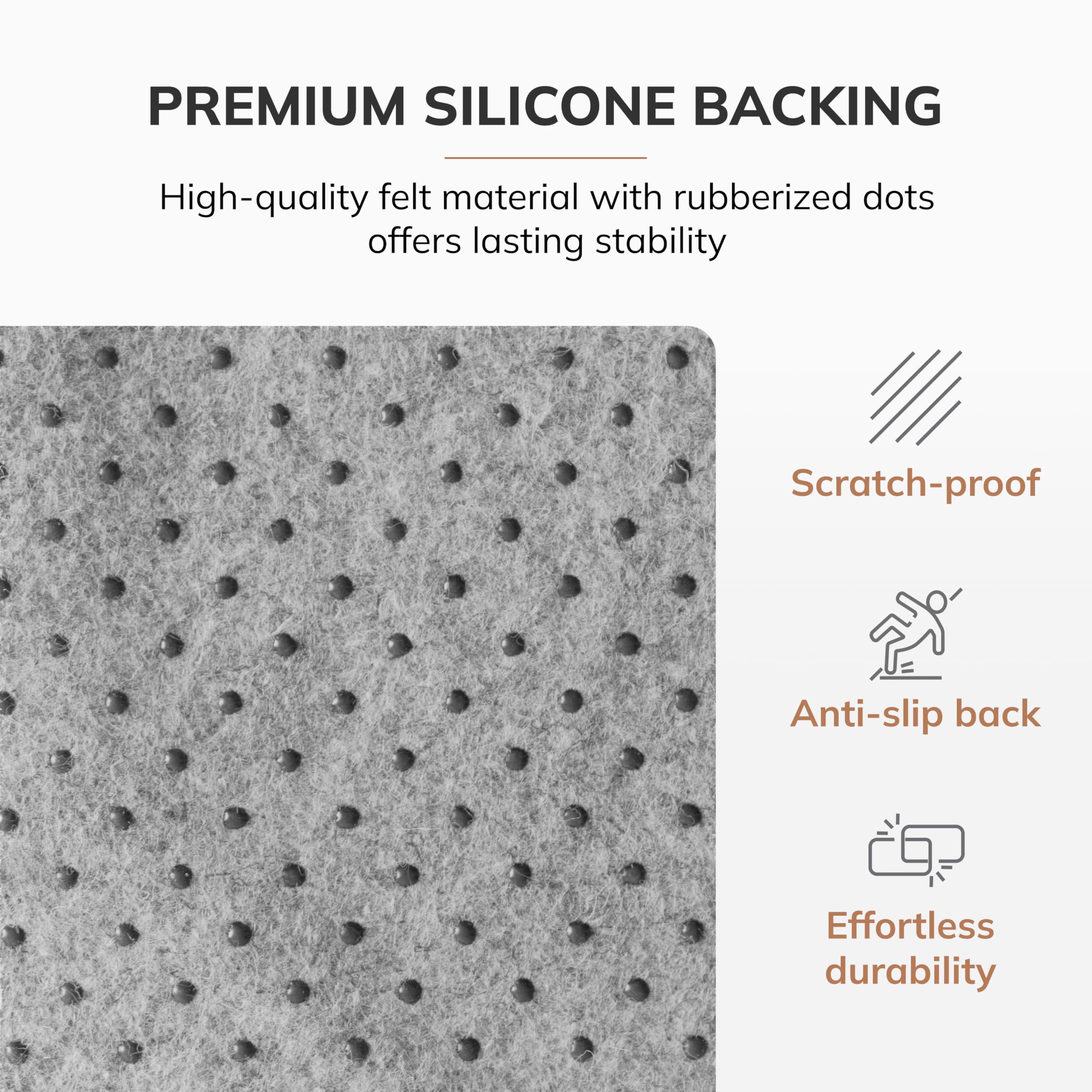 Premium Bamboo Chair Mat for Hardwood Floors – 8mm Thick, Anti-Slip & Heavy Duty – Office & Home Floor Protector for Desks, Workstations & Home Offices