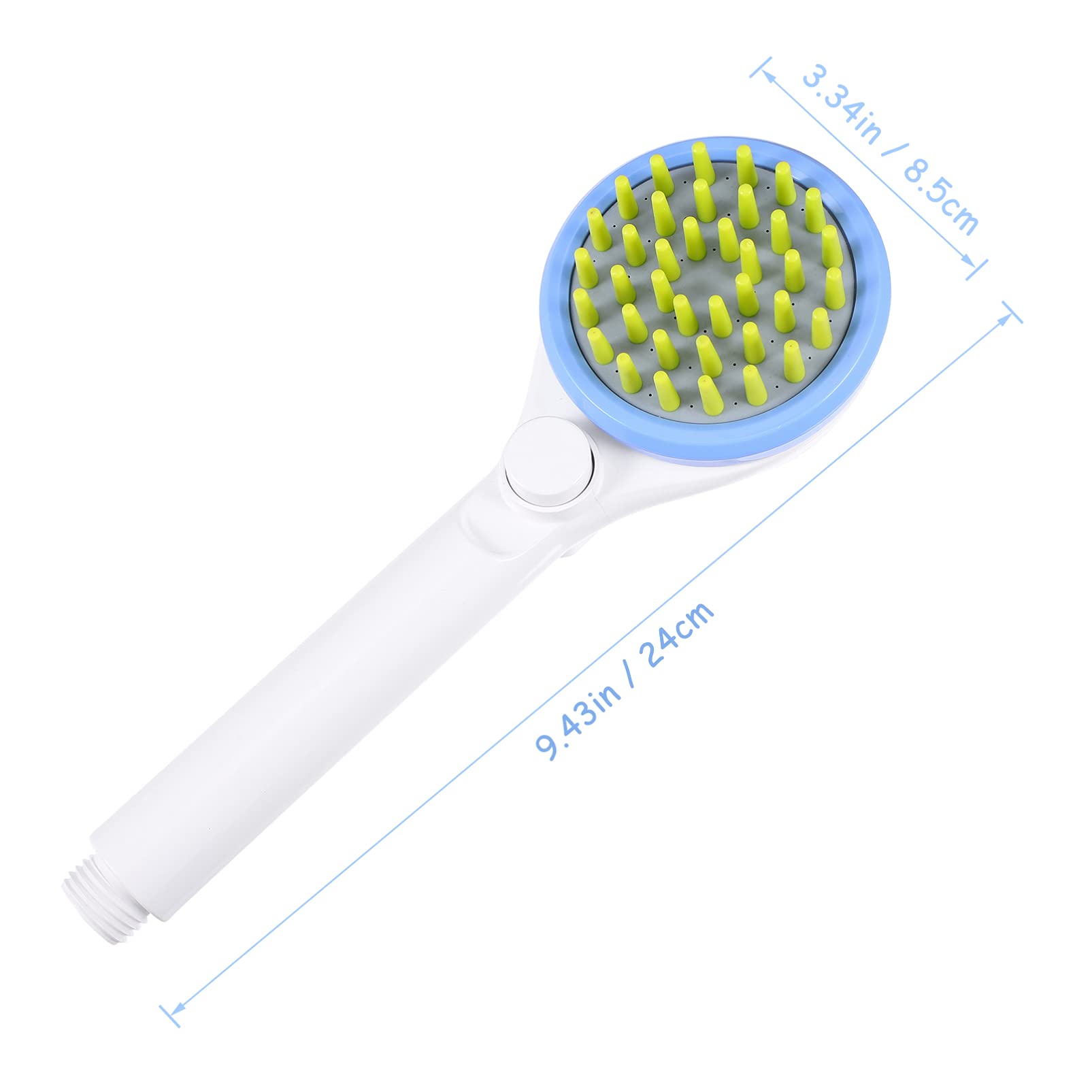 Balacoo Pet Shower Brush - Dog Grooming Comb & Massage Scrubber for Bath Time, Puppy Shower Sprayer with Ergonomic Handle - Perfect for Dog Wash, Puppy Bath & Pet Spa Days