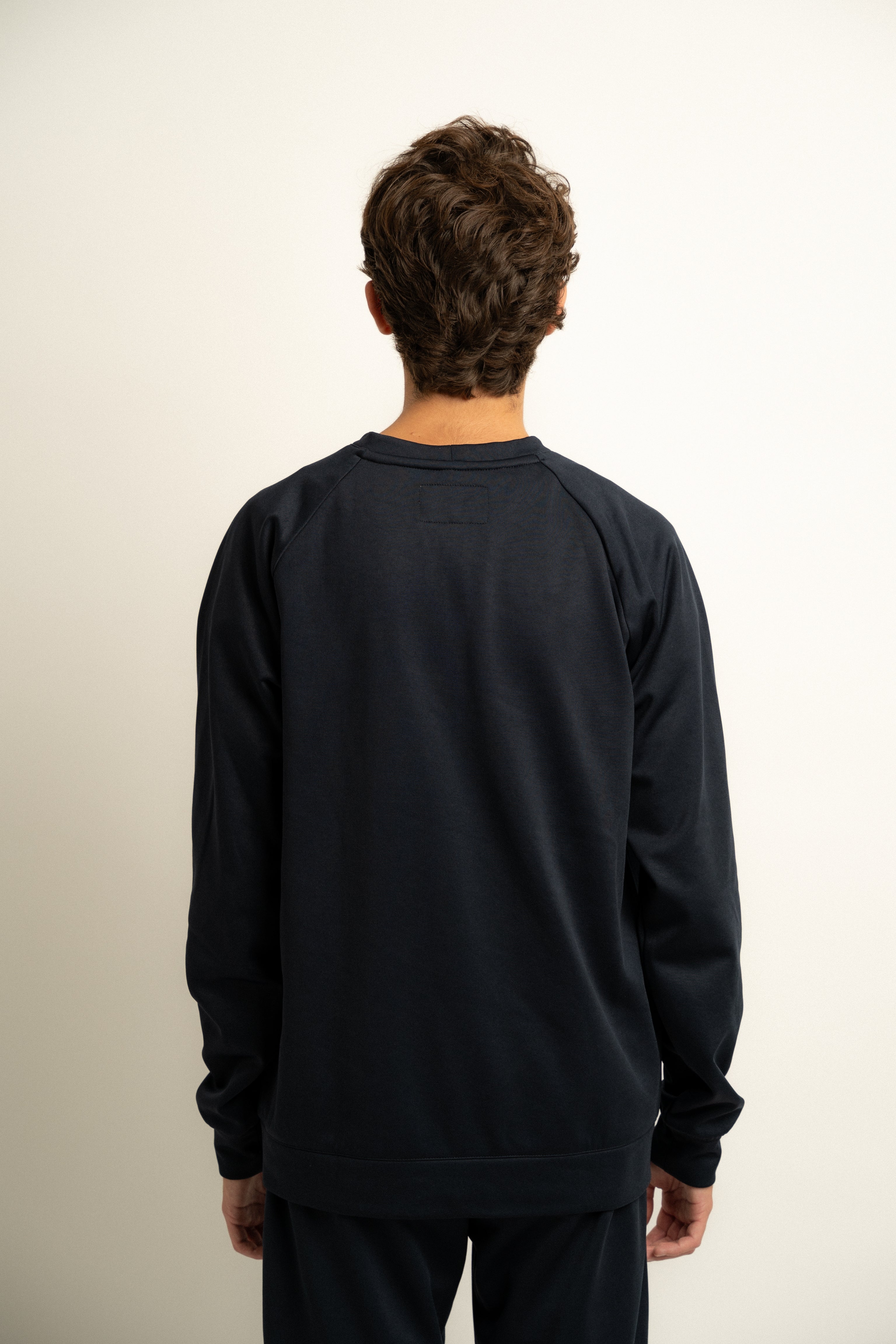 Premium Navy Sweatshirt for Men & Women - Soft Cotton Blend, Comfortable Casual Wear for Everyday Use, Gym, and Outdoor Activities