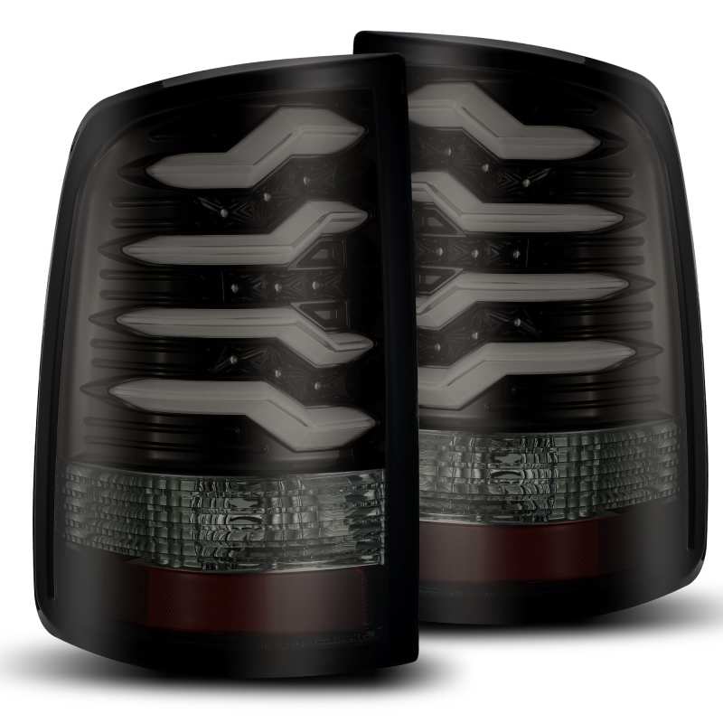 AlphaRex PRO LED Tail Lights for Dodge Ram 2009-2018 - Jet Black - High Performance & Durable - Perfect for Off-Roading & Night Driving
