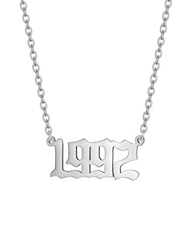 Silver 1992 Necklace