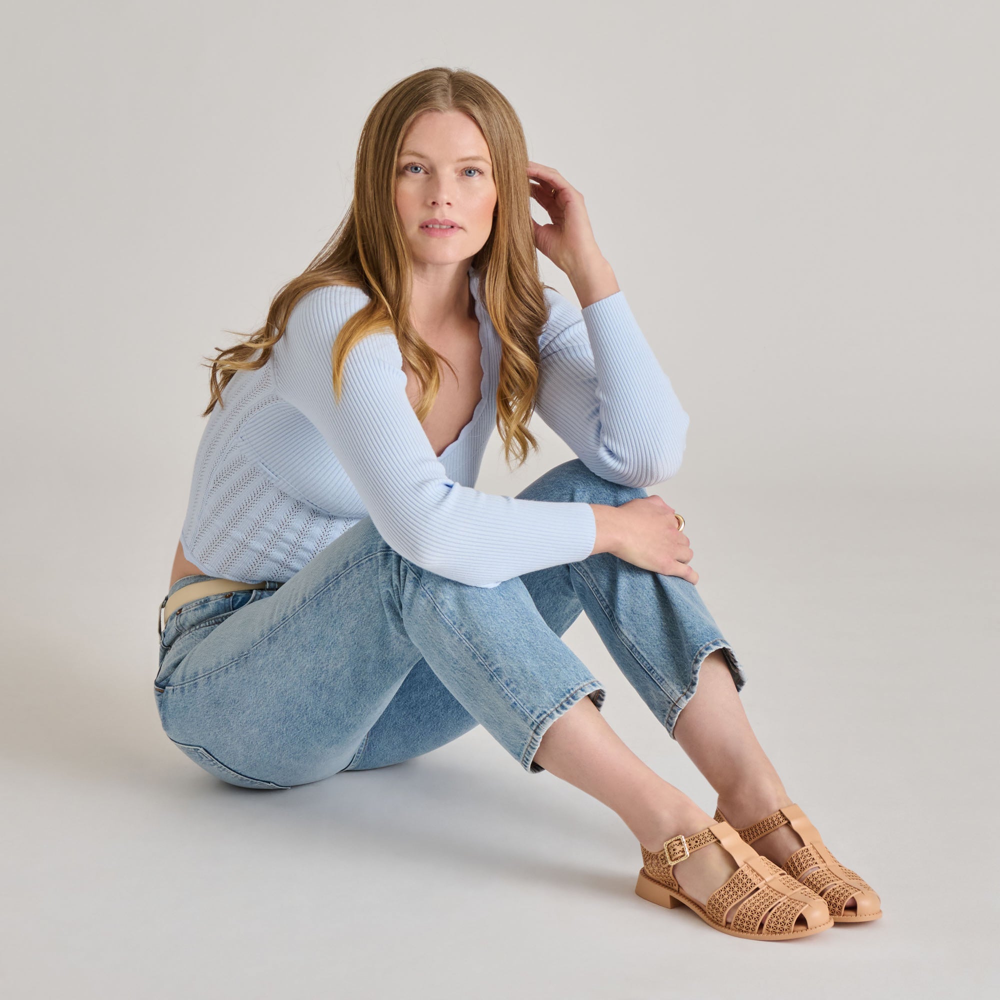 HOLIS 3D Comfort Sandals for Women - Breathable Summer Beach Shoes with Arch Support - Perfect for Walking, Travel, and Cafe Outings