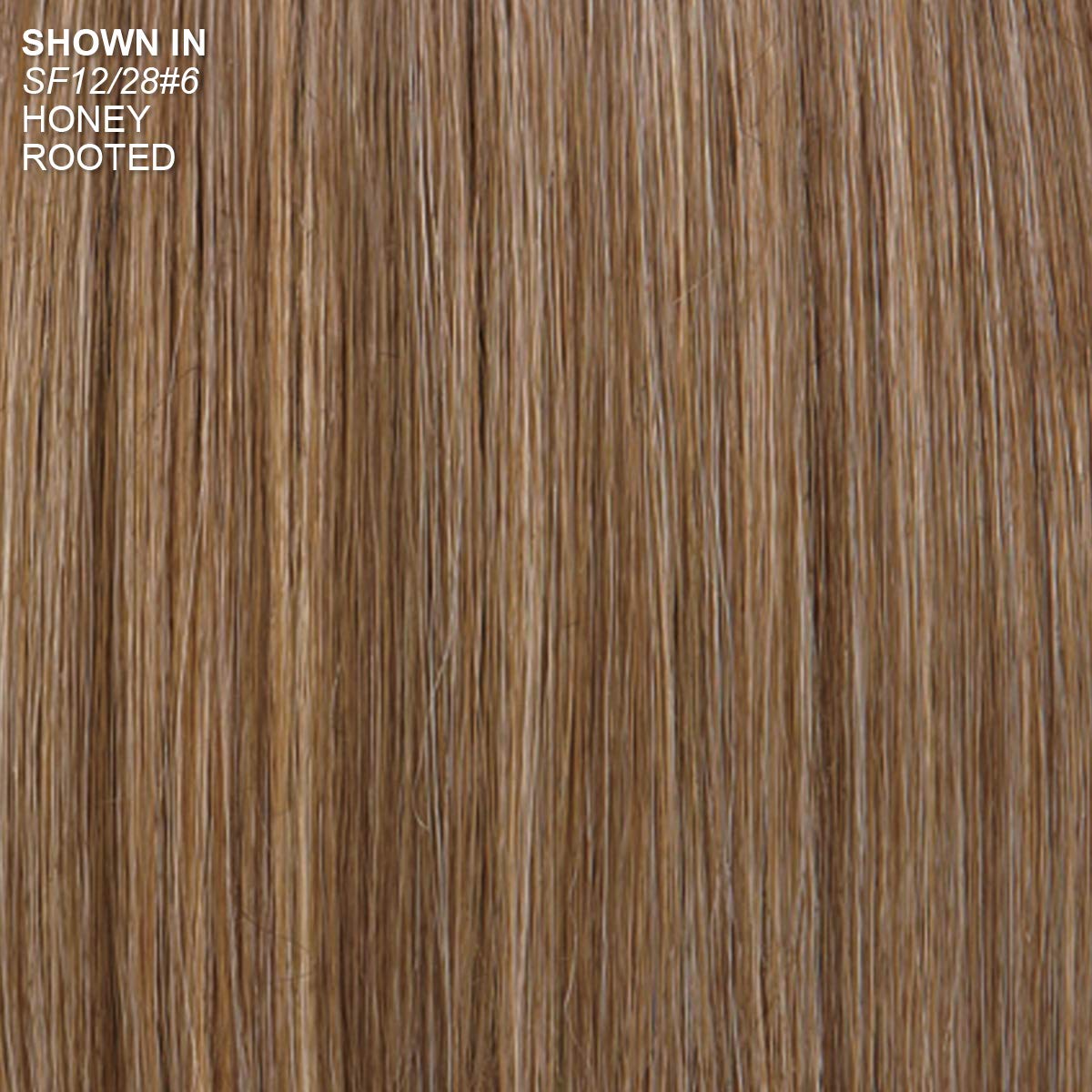 Paula Young Shannon Versafiber Wig - Heat-Resistant Mid-Length Straight Bob Wig with Multi-Tonal Blonde, Grey, Brown & Red Shades | Perfect for Daily Wear, Cosplay & Special Occasions