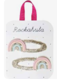 RKH Sorbet Rainbow Hair Clips for Women & Girls - Colorful Hair Accessories for Parties, Weddings & Everyday Style