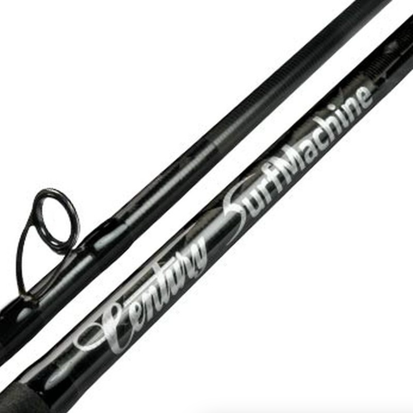 Century Surf Machine Spinning Fishing Rod 10-Foot Heavy Action (30/70 Split, 1.5oz, 50lb Line Capacity) - Saltwater Surf Fishing Rod for Beach & Pier Angling