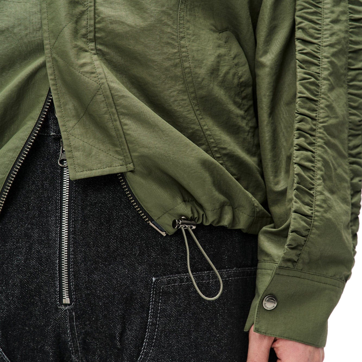 Stylish Khaki Zip-Up Cardigan Jacket for Women & Men - Perfect for Casual Outfits, Layering, and Outdoor Activities