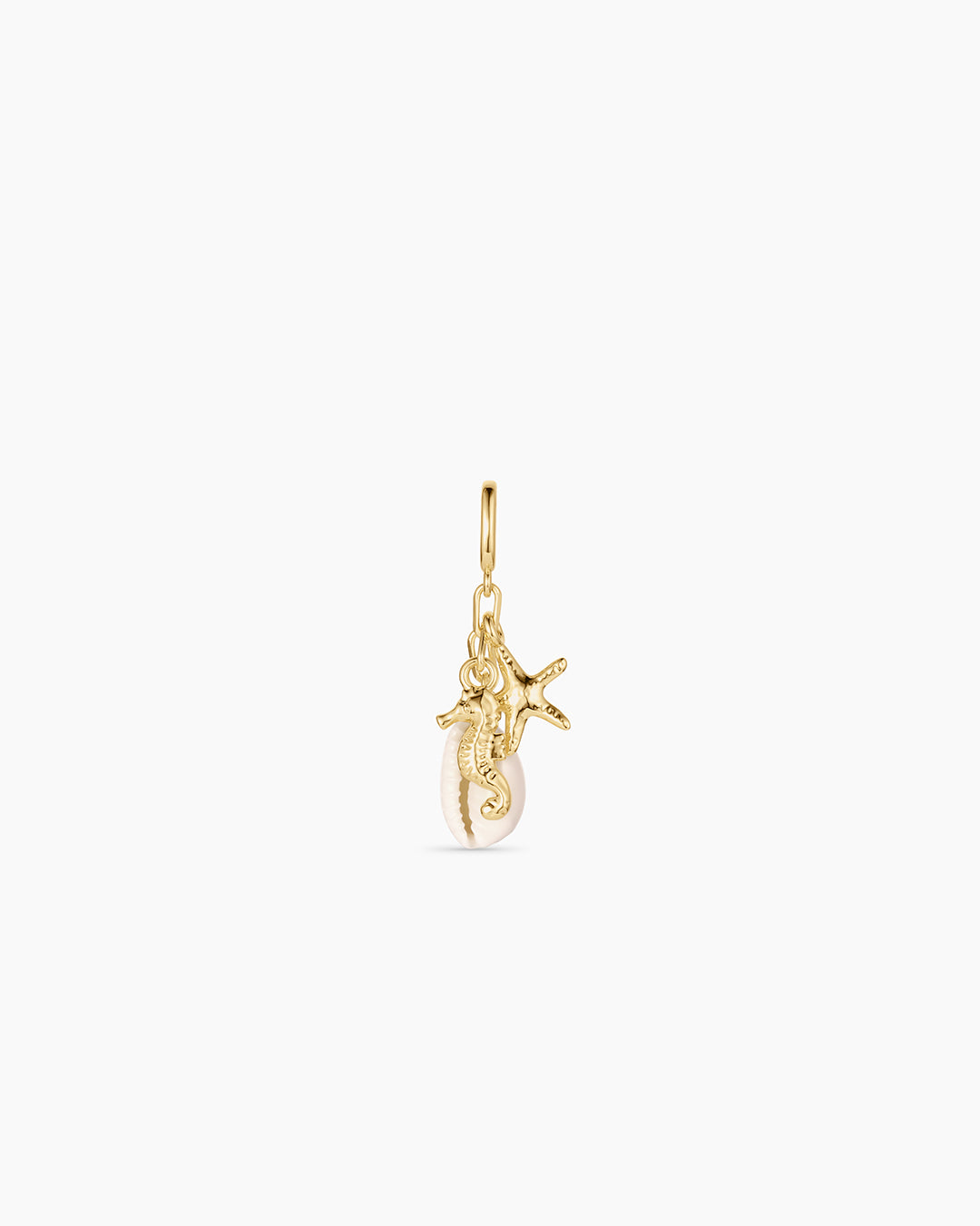 Ocean Cluster Parker Charm - Elegant Seashell Jewelry for Women, Perfect for Beach Vacations, Weddings & Everyday Wear