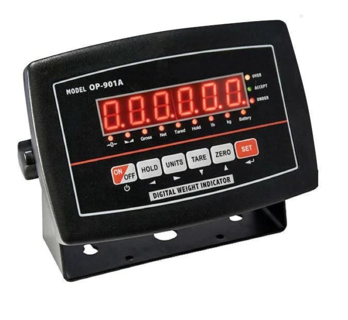 SellEton SL-926 Digital Hanging Scale 1000lb Capacity with LED Display - Portable Crane Scale for Tension & Compression Measurements (0.1lb Precision) - Perfect for Shipping, Farming, Logistics & Industrial Weighing
