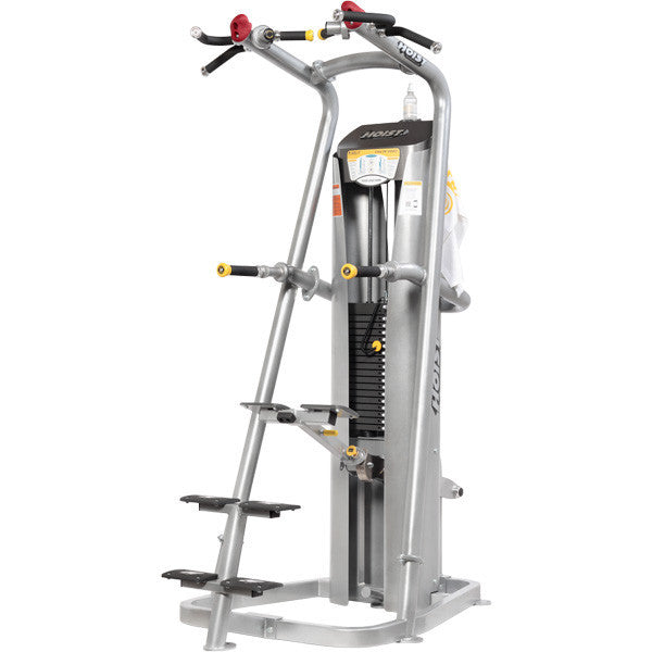 Hoist Roc It RS 1700 Assisted Chin Up and Dip Station - Home Gym Equipment for Strength Training & Bodyweight Exercises - Perfect for Home Workouts & Fitness Enthusiasts