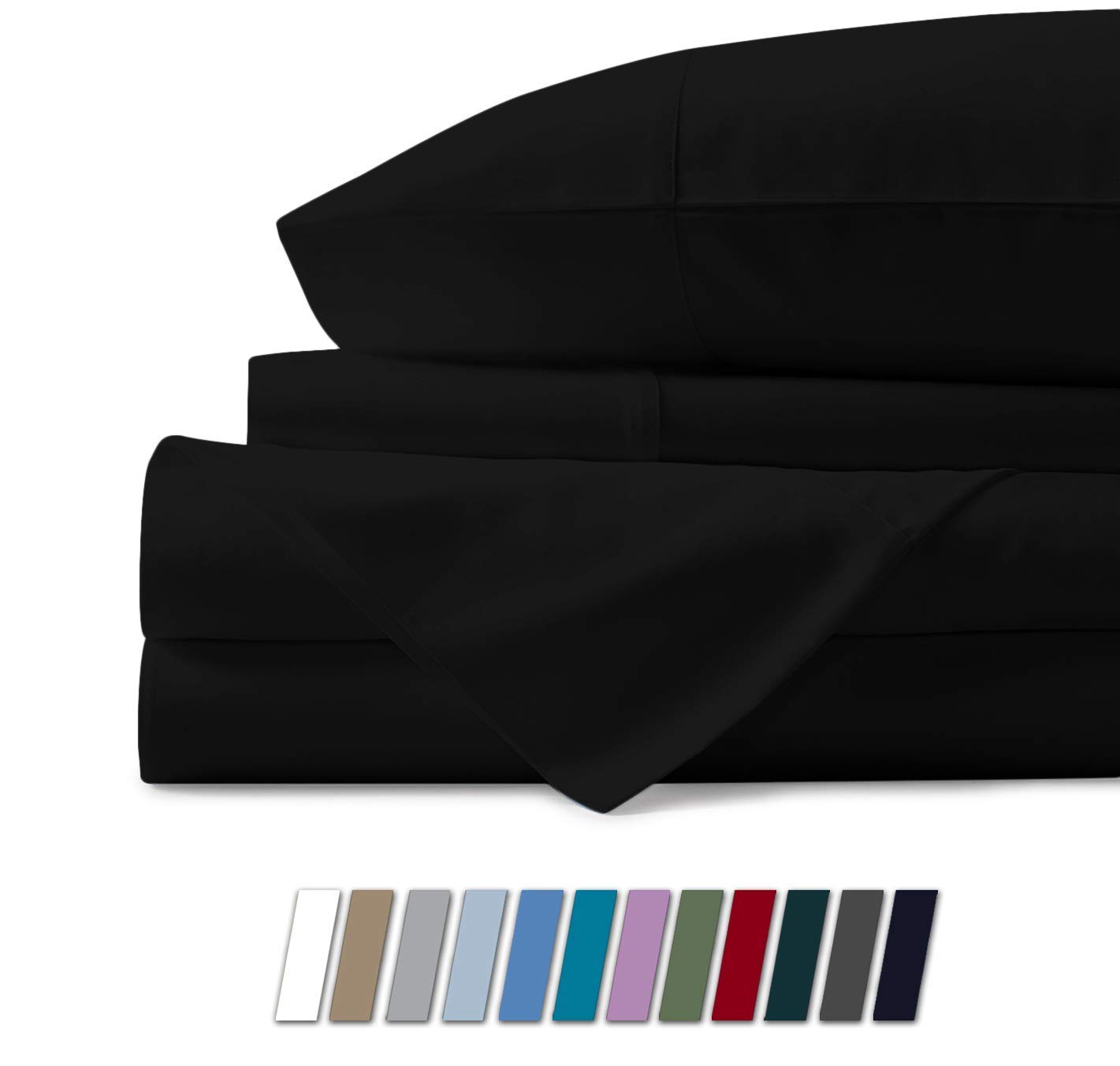 Luxury 800 Thread Count 100% Egyptian Cotton 4-Piece RV King Sheet Set (72
