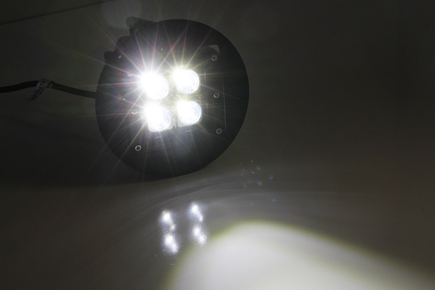 40W CREE Cubic LED Fog Lights with Mounting Bracket & Wiring Kit - Compatible with Toyota Tundra, Tacoma & More | Off-Road, Foggy Weather & Night Driving
