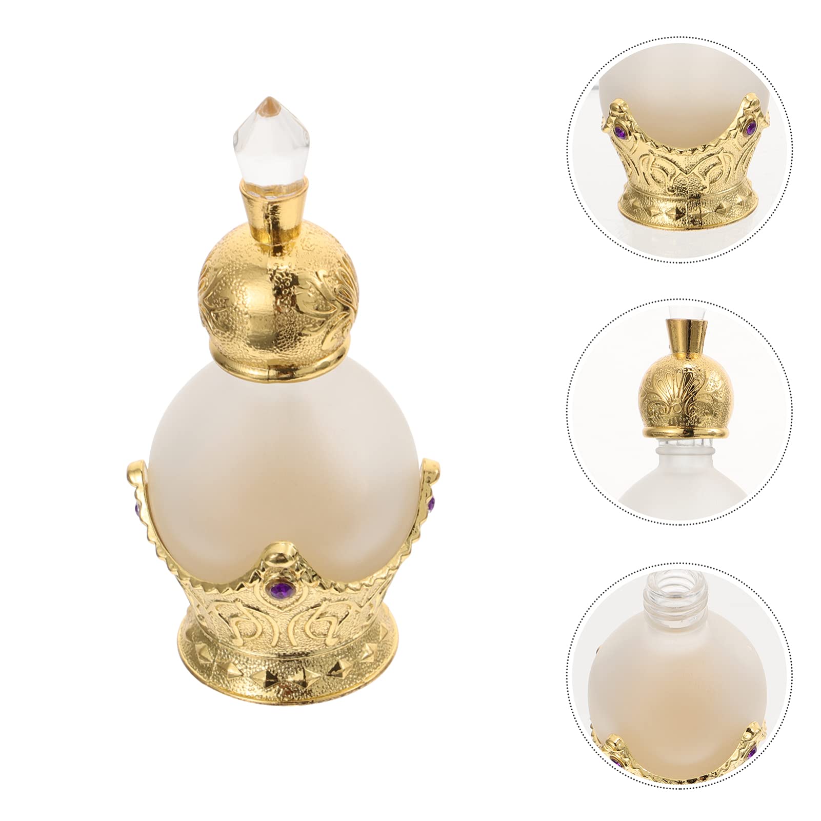 EXCLUZO Refillable Essential Oil Glass Bottles - Travel Perfume Bottles for Fragrance & Liquids | Perfect for Aromatherapy, DIY Perfumes & On-the-Go Use