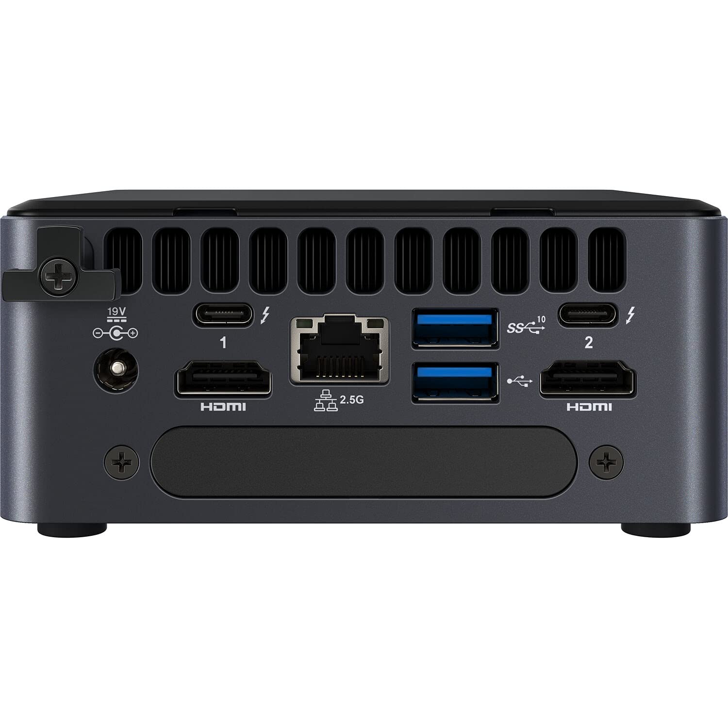 Intel NUC 11 Pro Mini PC - NUC11TNHI30 (Renewed) | Intel Core i3-1115G4 2-Core Processor | 8GB RAM | 128GB M.2 SATA SSD | UHD Graphics | WiFi 6 | Bluetooth | Windows 10 Pro | Dual HDMI | Compact Desktop for Home Office, Business & Entertainment