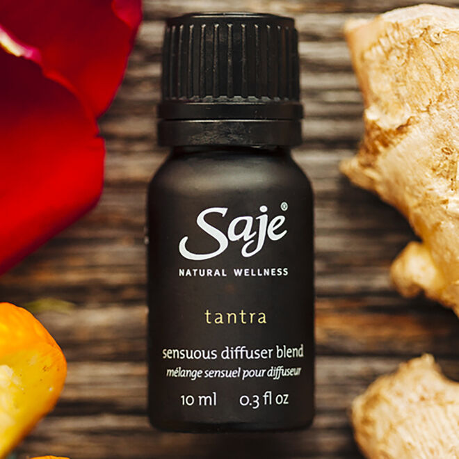 Tantra Sensuous 10ml Essential Oil Diffuser Blend - Aromatherapy for Relaxation & Romance - Perfect for Bedroom, Spa & Meditation