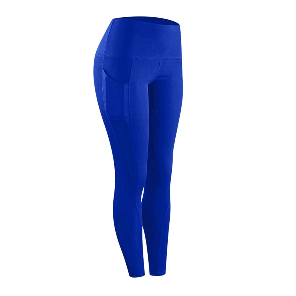 High Waist Yoga Pants for Women - Seamless Workout Leggings with Pockets for Running, Gym & Lounge | Comfortable & Stylish Activewear